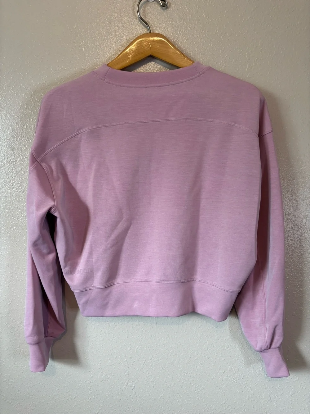 Lululemon softstreme perfectly oversized cropped crew